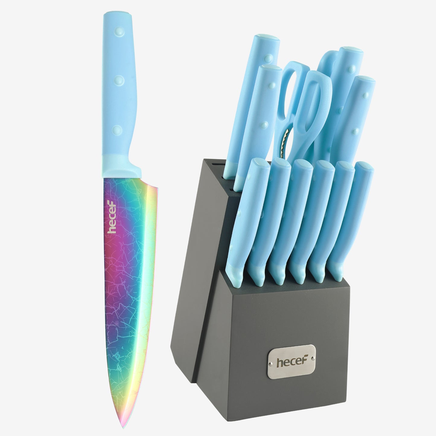 5-Pieces Ceramic Knife Set,Sharp Ceramic Knife with Block Stand,Steak —  CHIMIYA